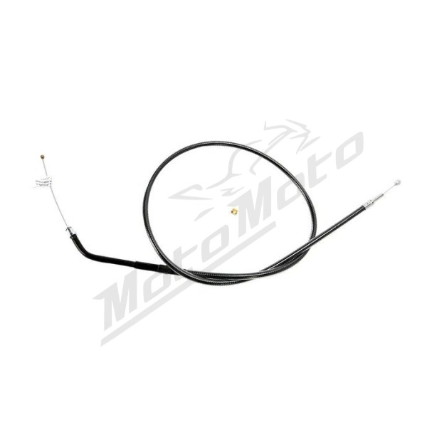 MAGNUM SHIELDING Black Pearl Idle Cable Harley Davidson FLD / FLHRI / FLHRS / FLSTC / FXD / FXST 1340/1800 96-17 72.5cm 