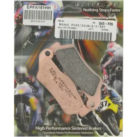 EBC "Extreme Performance" "EPFA" stabdžių trinkelės BMW / DUCATI / HARLEY DAVIDSON / HUSQVARNA / KTM / MOTO GUZZI / YAMAHA 