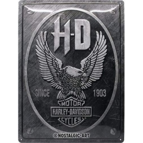 Metal tin sign HD HARLEY-DAVIDSON 30x40