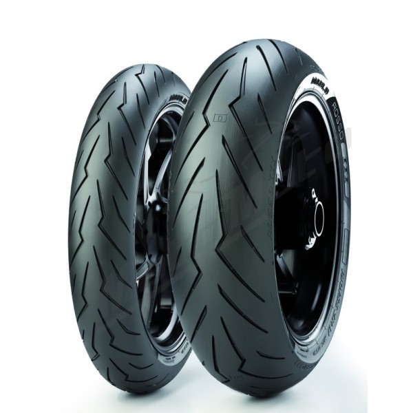 Padanga PIRELLI DIABLO ROSSO III (F) 100/80 R17 M/C 52H TL