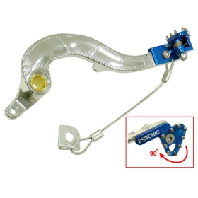 Sixty5 brakepedal YAMAHA YZ450F/WR450F 03-09 blue