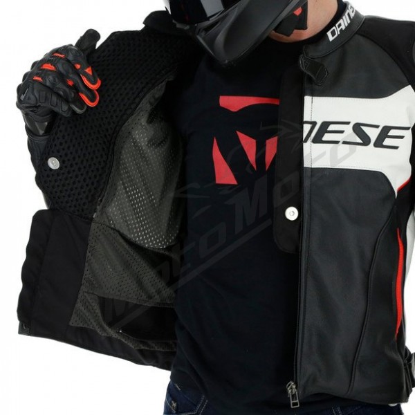 Dainese Racing 3 D-Air Airbag Leather Jacket - MotoMoto