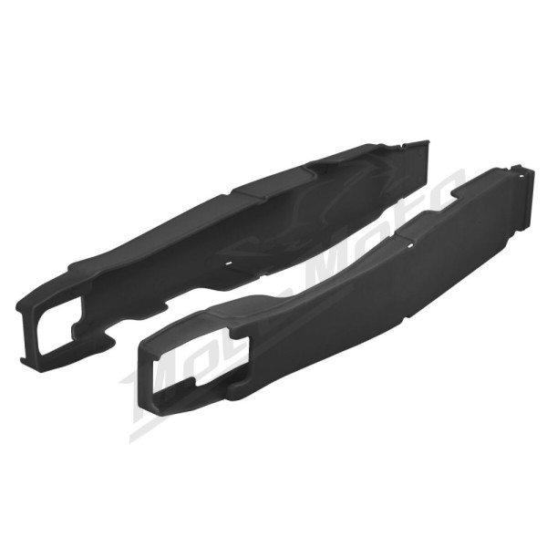 POLISPORT Swingarm Protectors Black SUZUKI RM-Z 250-450cc 2010-2018