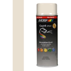 MOTIP Coloured paint CRAFTS RAL9001 400ml
