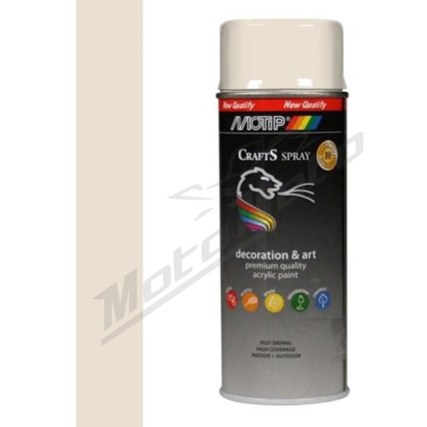 MOTIP Coloured paint CRAFTS RAL9001 400ml