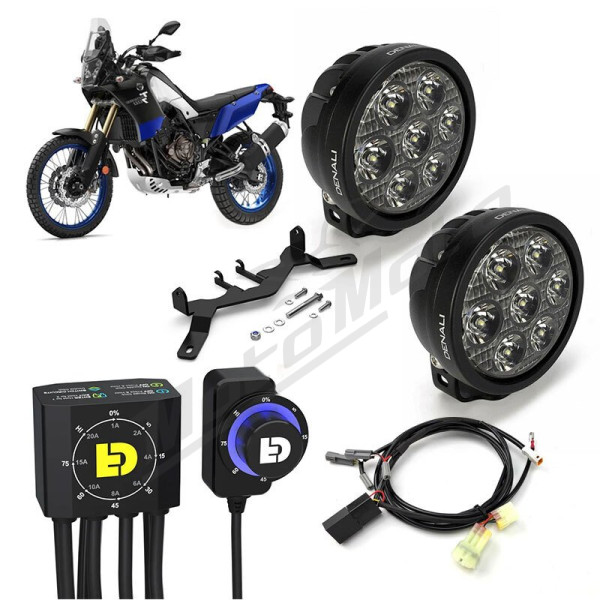 DENALI DialDim D7 Additional lights kit Yamaha Tenere 700 19-22