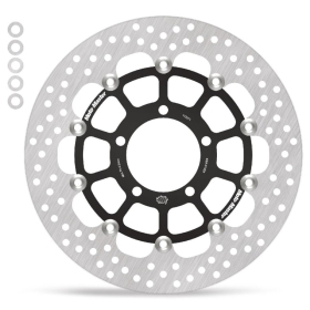 MOTO-MASTER Halo Front Left Floating Brake Disc Triumph Bonneville / Street Twin / Thruxton / Street Cup 865/1200 09-24