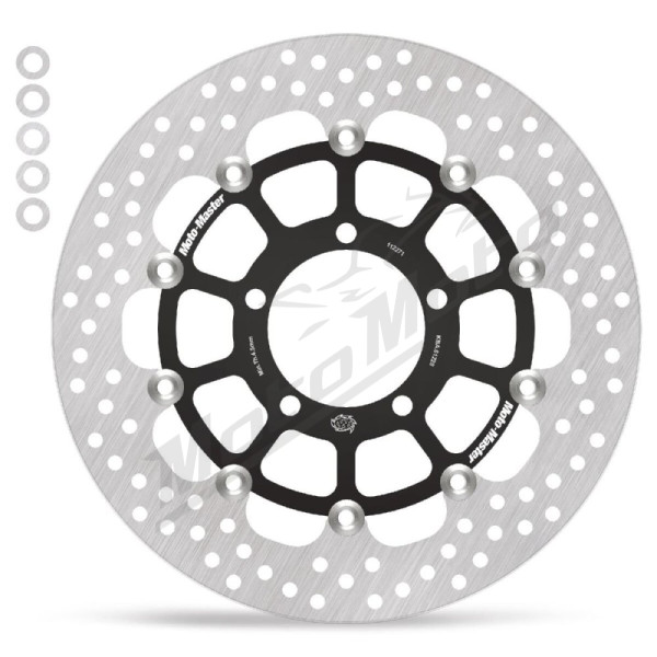 MOTO-MASTER Halo Front Left Floating Brake Disc Triumph Bonneville / Street Twin / Thruxton / Street Cup 865/1200 09-24