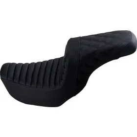 SADDLEMEN Step-Up Seat Harley Davidson FLD / FXD / FXDC / FXDL / FXDWG 1450-1690 06-17 