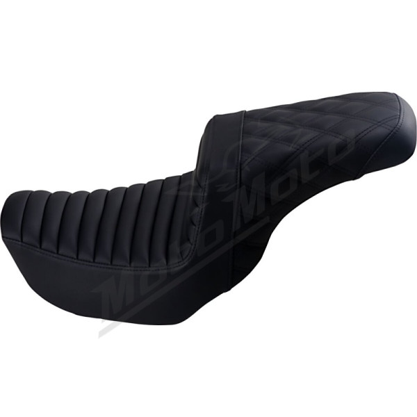SADDLEMEN Step-Up Sėdynė Harley Davidson FLD / FXD / FXDC / FXDL / FXDWG 1450-1690 06-17 