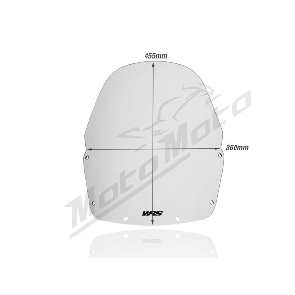 WRS TOURING Priekinis stiklas Skaidrus Honda XRV 750cc 90-92