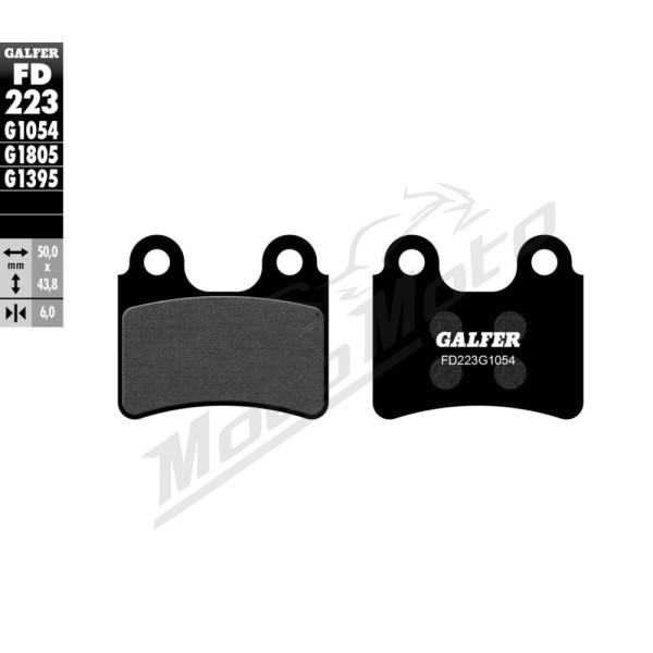 GALFER Semi-Metallic Brake Pads AJP PR4 125cc 05-09