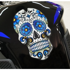 Kuro bako lipdukas BLUE SKULL