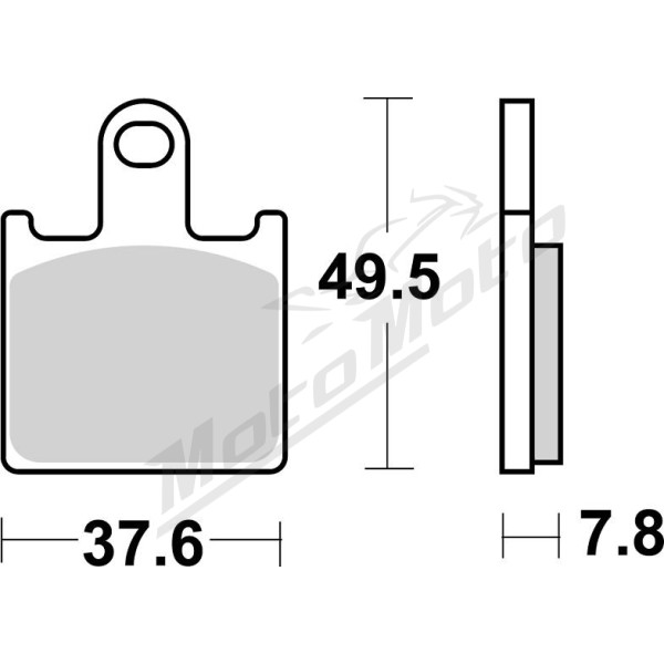 SBS RST 838RST Brake Pads Kawasaki GTR / Z / ZG / ZX-R / ZZR 600-1400cc 06-19