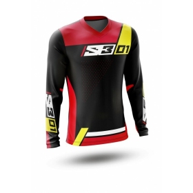 S3 Collection 01 Jersey - Black/Red Size L