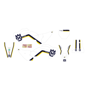 Blackbird Decals set RETRO Husqvarna TC / FC / TE / FE 125-501cc 23-25