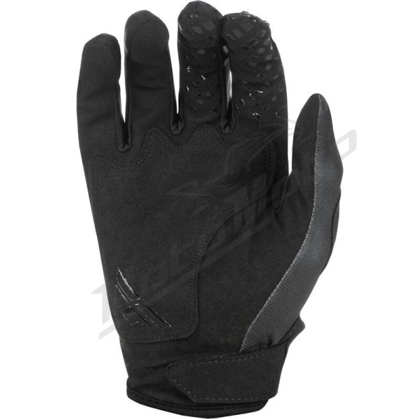 FLY RACING Kinetic SYM Gloves - Light Grey/Red/Black