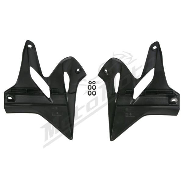 Radiator covers black CEMOTO YAMAHA YZ 125-250cc 2015-2021