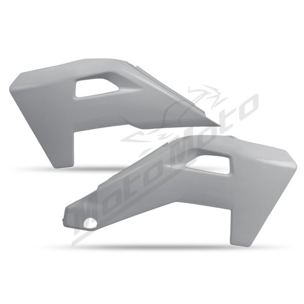 UFO Gray Radiator Covers For Husqvarna FC / TC 150-450cc 25