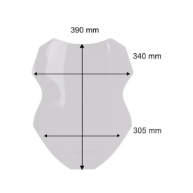 WRS Windshield Sport Yamaha MT-07 Tracer 2025 Clear