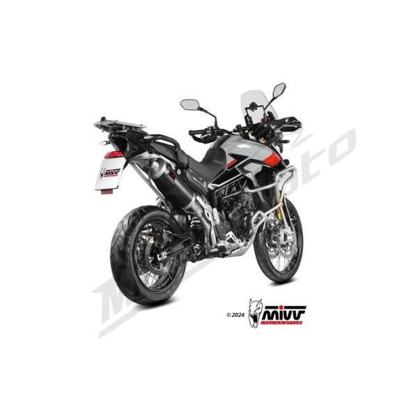 MIVV Slip-On Exhaust Dakar Triumph Tiger 900 24-25