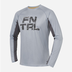 Finntrail Marškinėliai Wave Logo 6613 Pilki