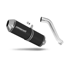 Honda XL 650 V TRANSALP 2001-2007 Exhaust Silencer Muffler OVR BLACK + dB killer