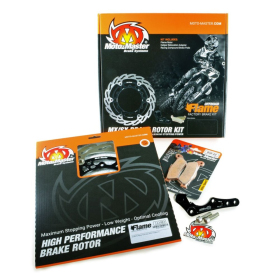 MOTO-MASTER Flame Front Brake Kit 270mm Fantic / Yamaha 125-450 20-26