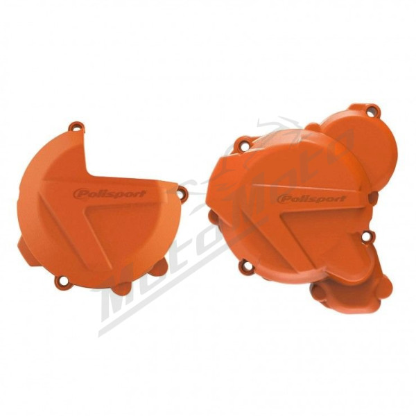Polisport alternator cover (lid) cover kit and clutch cover KTM / Husqvarna 250-350 20-23