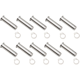 DRAG SPECIALTIES Pivot Pin/Clip Kit 10pcs. Harley Davidson XL 883-1200cc 04-22