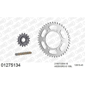 AFAM grandinės komplektas A525 XSR2-G Yamaha MT-07 ABS 14-24