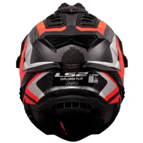 Krosinis Šalmas LS2 MX701 C EXPLORER FRONTIER 2 Raudonas