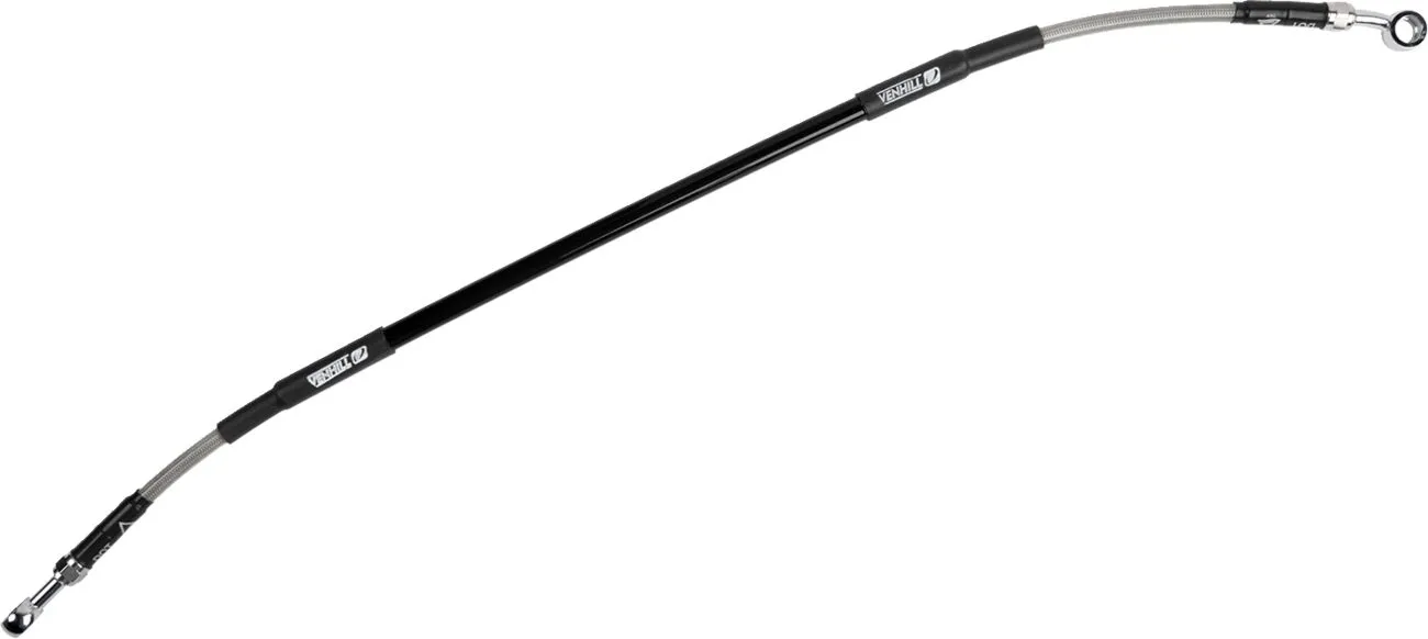 MOOSE OFFROAD Rear Stainless Steel Braided Brake Line Honda XR 650cc 93-13