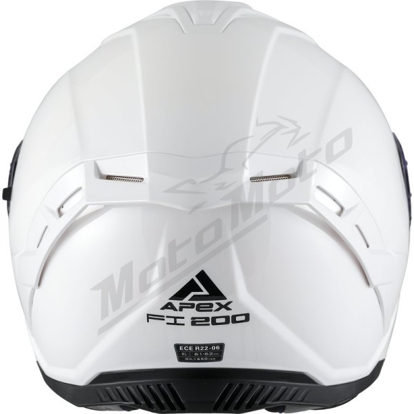 Helmet APEX FI200 Solid White