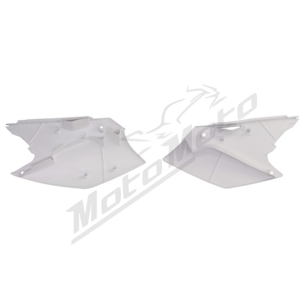 Side covers white CEMOTO ​​​​​​​KAWASAKI KX 250 2004-2005