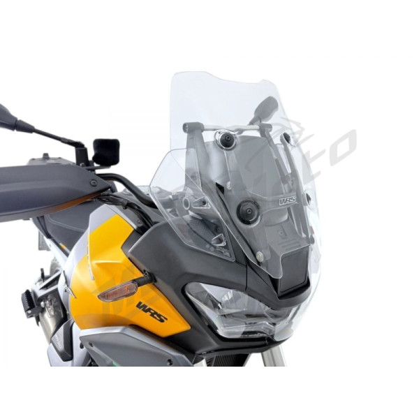 WRS Windscreen Sport W/ Radar Clear Moto Guzzi Stelvio 1000 ABS 24-25