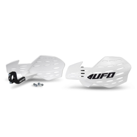 UFO Guardian 2 White Motocross Universal Handguard