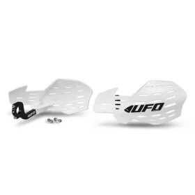 UFO Guardian 2 White Motocross Universal Handguard