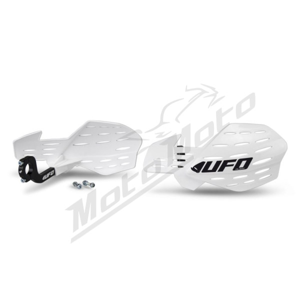 UFO Guardian 2 White Motocross Universal Handguard