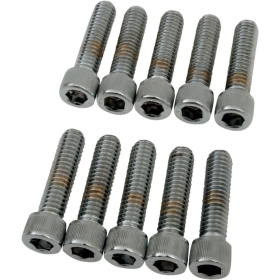DRAG SPECIALTIES Socket-Head Bolts M8 x 1,25 (length 31,8 mm) 10pcs.