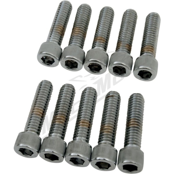 DRAG SPECIALTIES Socket-Head Bolts M8 x 1,25 (length 31,8 mm) 10pcs.