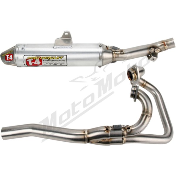 PRO CIRCUIT T-4 Exhaust System Stainless steel/aluminum Honda XR 650 00-07