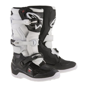 Alpinestars vaikiški krosiniai batai Tech 7s Juoda/Balta