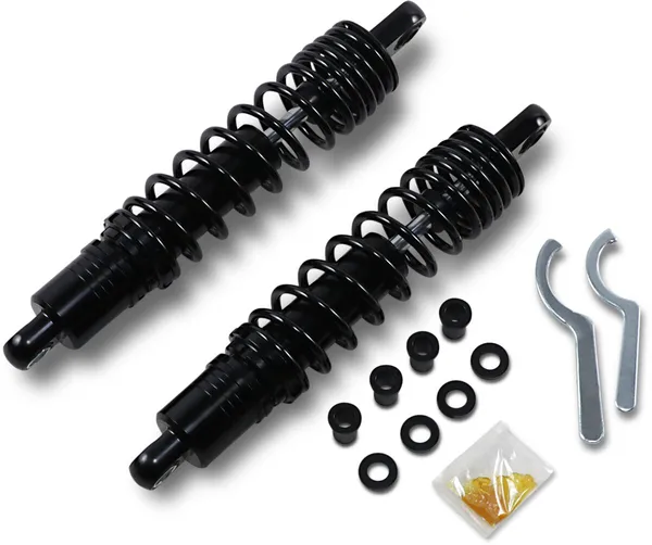 DRAG SPECIALTIES SHOCKS Premium Ride-Height Adjustable Shocks 342,90mm Harley Davidson FXLR / FXR 883-1340cc 77-03