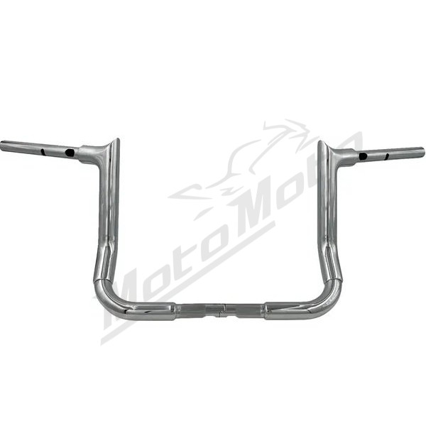 FAT BAGGERS INC. Pointed Top Handlebar Chrome 91.5x30.5cm Harley Davidson FLHLT / FLHX / FLHXSE / FLHXU 1923-1977 23-26 