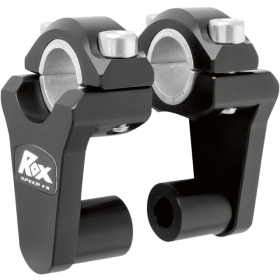 ROX SPEED FX Elite Pivoting Handlebar Risers 22mm Rise: 50,8mm BMW / Ducati / Honda / Suzuki / Triumph / Yamaha 310-1200 90-25