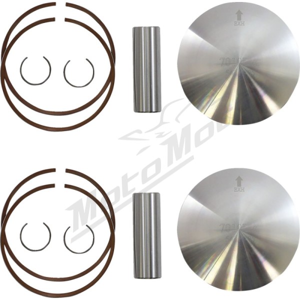 WOSSNER 2T Piston Kit 80,86mm Arctic Cat Wildcat / ZL / ZR 700cc 91-00