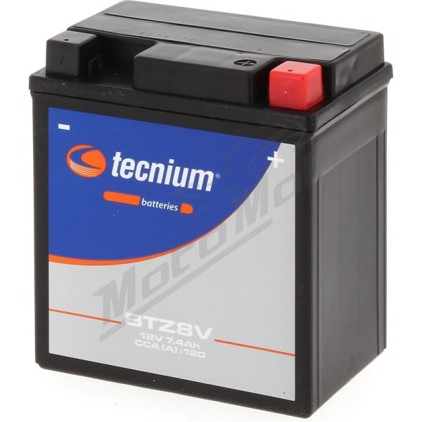 TECNIUM SLA Battery Maintenance Free Factory Activated BTZ8V