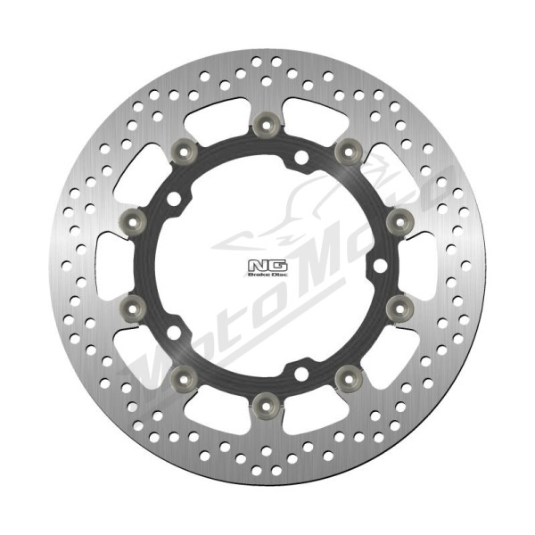NG Priekinis kairys plaukiojantis stabdžių diskas 310X141,75X5mm Kawasaki Ninja / Z / ZX 250-400cc 18-26