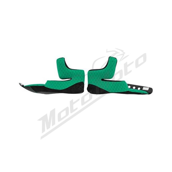 NOLAN Cheek pads / linings green L-M X802/X802R/X802R ULTRA/X802RR/X802RR ULTRA